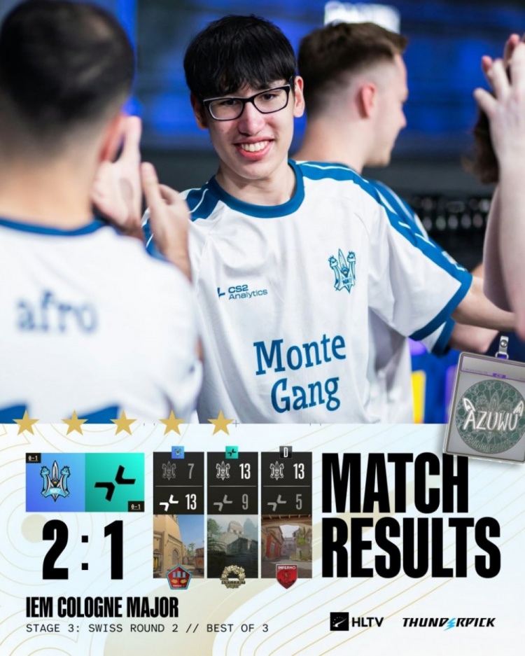 【蜗牛电竞】🎮战术&枪法遭完爆!PV遭Monte让一追二进0-2组命悬一线