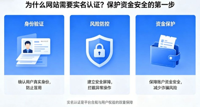 【蜗牛电竞】为什么网站需要实名认证？保护资金安全的第一步