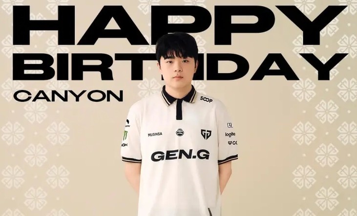 【蜗牛电竞】GEN为Canyon送上生日祝福: Happy Canyon Day