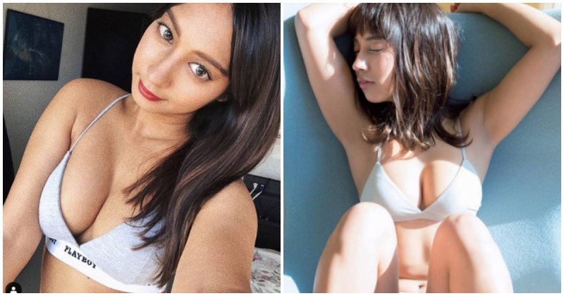 【蜗牛电竞】拉丁混血妹「渾圓F奶」滿到要炸出，「大膽養眼姿勢」太逼人犯罪…