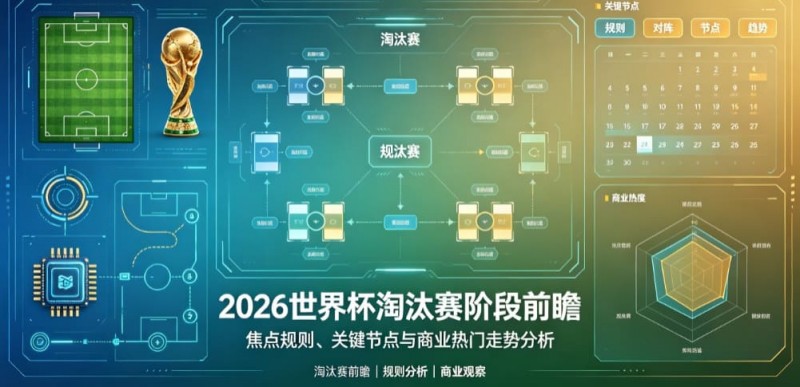 【蜗牛电竞】2026世界杯淘汰赛阶段前瞻:焦点规则、关键节点与商业热门走势分析