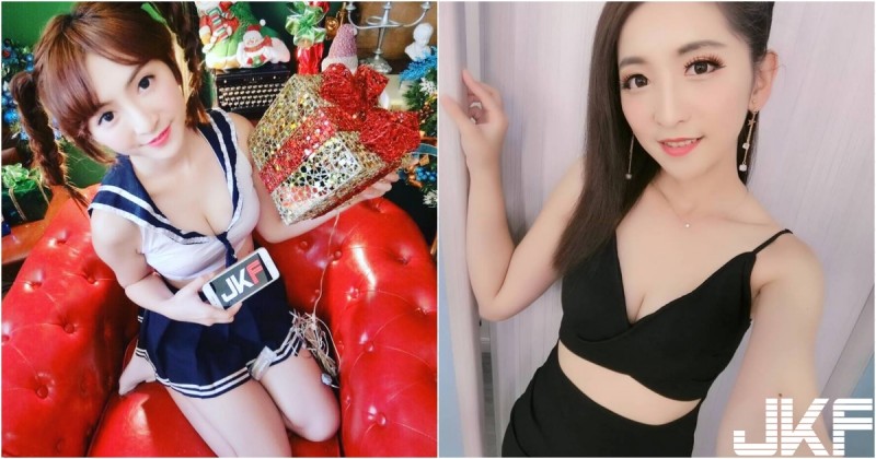【蜗牛电竞】拆禮物囉～雙馬尾學生萌妹「Sophy若妘」聖誕趴好會穿，還沒拆就好驚喜