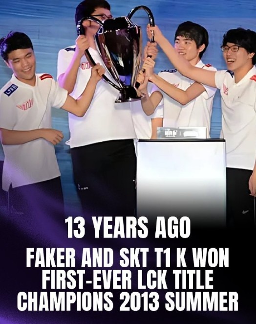 【蜗牛电竞】梦的开始!13年前的今天 Faker和T1赢得了第一个LCK冠军
