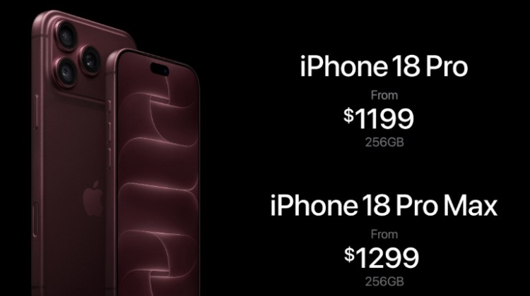 【蜗牛电竞】最便宜也破万了!iPhone18Pro售价公布:1199美元起 加强续航散热