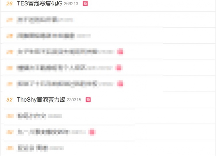 【蜗牛电竞】真力竭了吗?TES战胜IG后“复仇IG”“TheShy冒泡赛力竭”登热搜