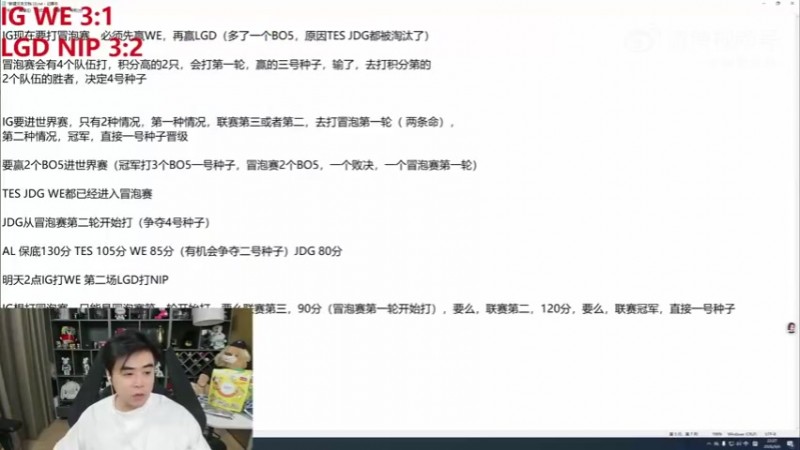 【蜗牛电竞】朱开：IG不怕对枪强，就怕BP不如对面，我希望IG打LGD