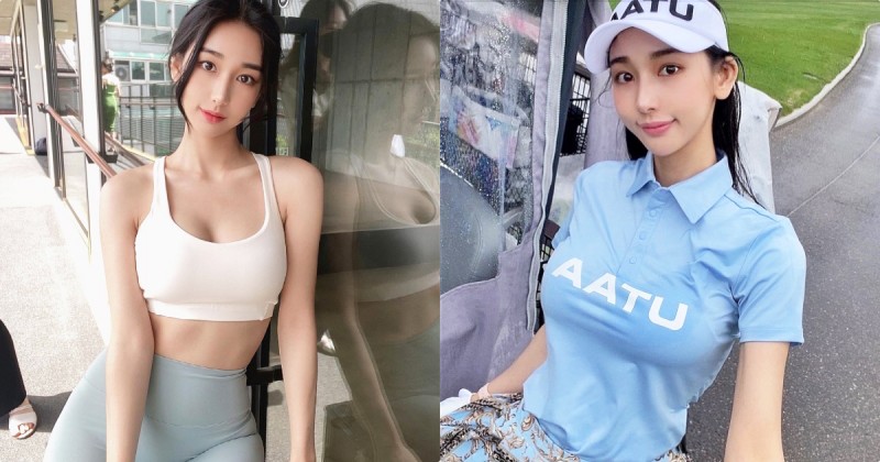 【蜗牛电竞】正妹運動員「練出優質曲線」，「球場性感造型」好讓人分心！