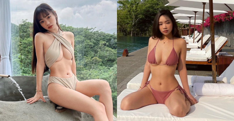 【蜗牛电竞】性感尤物「杜雨Michelle」比基尼狂現「深刻腹肌」，「鮮嫩欲垂」的美乳也超養眼