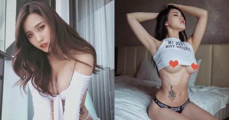 【蜗牛电竞】尺度飆破天際！辣模「Effi」不穿內衣放風「巨乳」！各種「若隱若現」超撩人