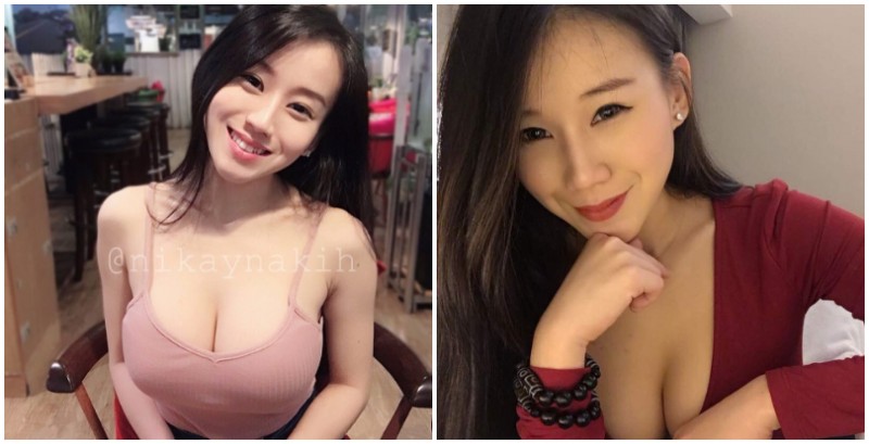 【蜗牛电竞】「神級巨乳」現身！超狂分量的火辣胸圍，帶著挑逗眼神的勾人微笑太無法無天！