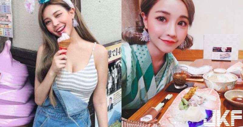 【蜗牛电竞】好甜！甜蜜蜜「白皙大奶妹」笑容太可口，冰淇淋都要被融化了！