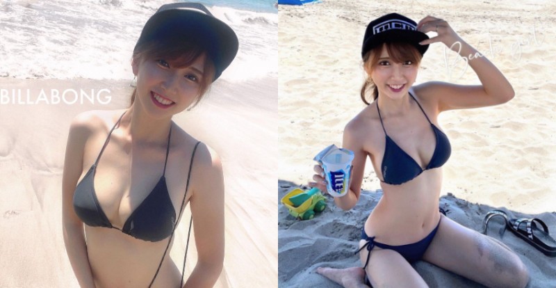 【蜗牛电竞】地方媽媽「みちゃん」又甜又性感　比基尼展現飽滿火辣身材