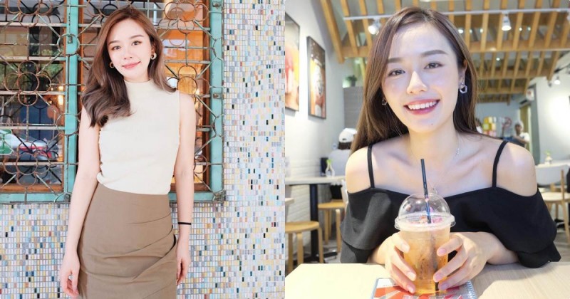 【蜗牛电竞】大馬甜美正妹「露香肩喝飲料」，魅力笑容瞬間療癒人心！