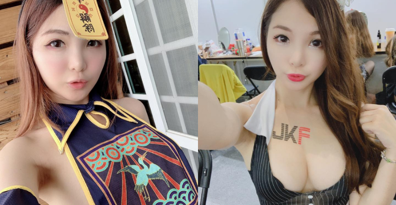 【蜗牛电竞】甜美小殭屍「 雪兒」符咒也擋不住進擊的美乳　必須用那把劍收服！