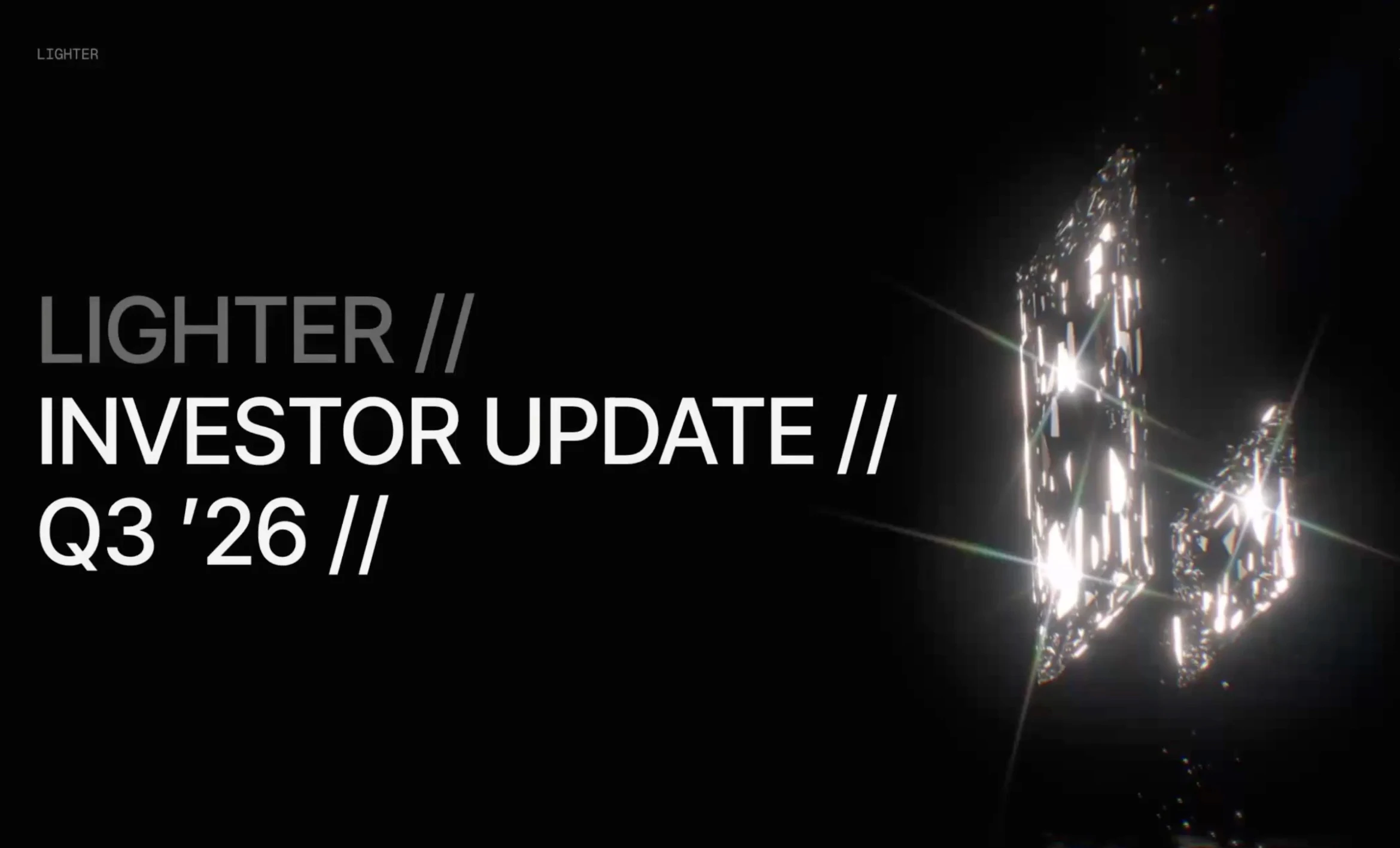 Lighter第三季度投资者电话会全记录:Q3营收855万美元,累计回购销毁超1809万枚LIT