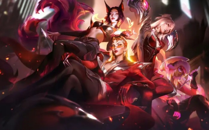 【蜗牛电竞】LOL分享全新KDA系列原画：燥起来吧，燃爆全场