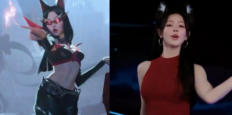 【蜗牛电竞】先录的真人?LOL分享赵美延、田小娟舞蹈片段:完全复制粘贴