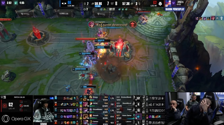 【蜗牛电竞】LPL“五”队齐聚?G2跌入0-1组 下轮或将对阵LPL四队其中之一